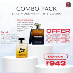 Bite Me + Oudh Shukran (2 x 100ml) – Long‑Lasting Unisex