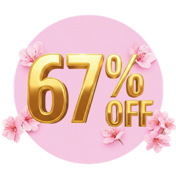 67% OFF Limited Time